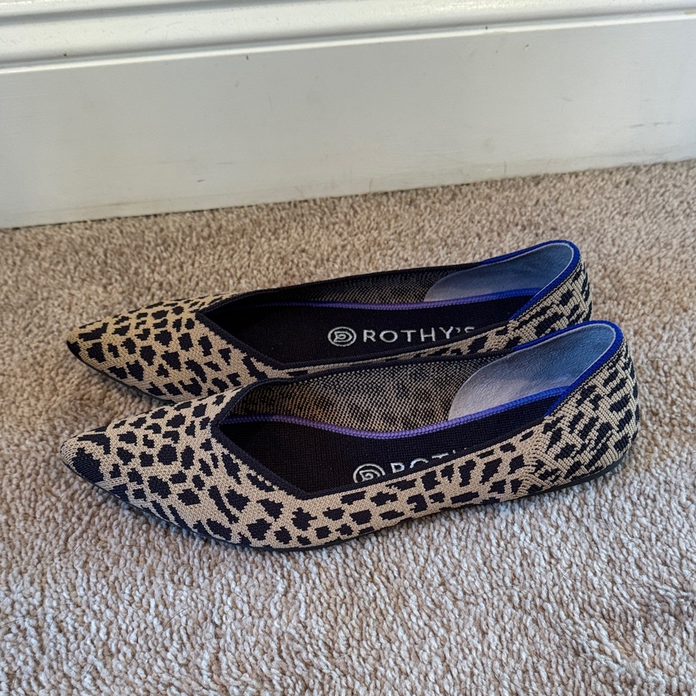 Rothy's Leopard Print Patterned Flats - image 3
